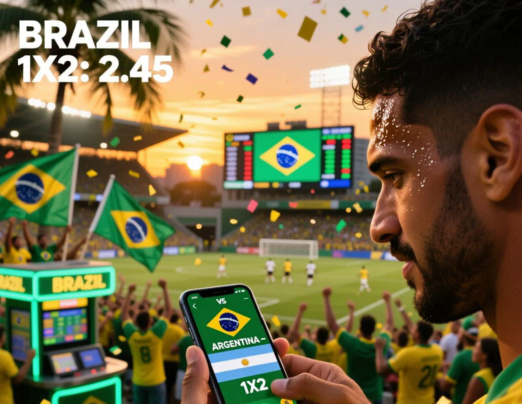 Бразилия № 5 в рейтинге беттинг стран