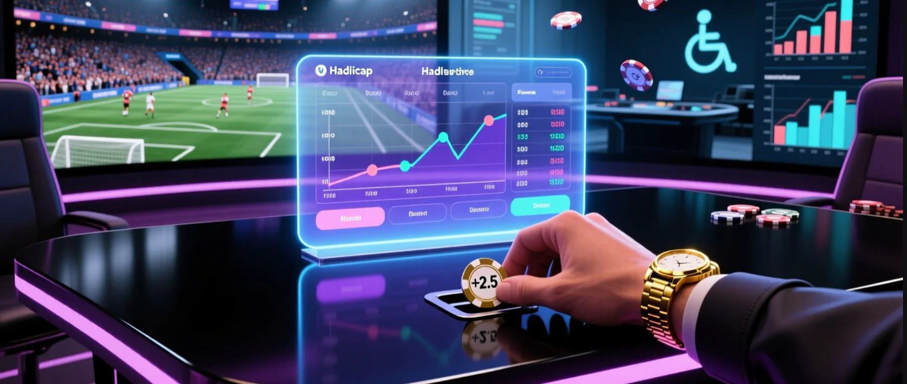 Гандикап  - как обыграть фаворита и заработать на аутсайдере