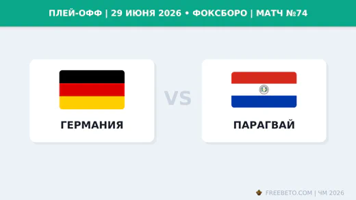 Матч Германия — Парагвай