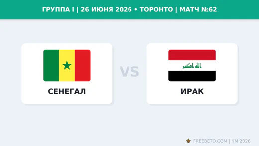 Матч Сенегал — Ирак