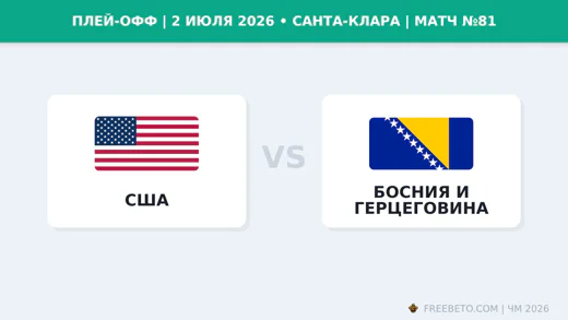 Матч США — Босния и Герцеговина