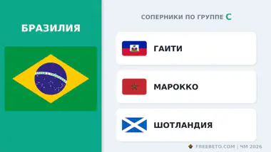 Бразилия соперники по группе C